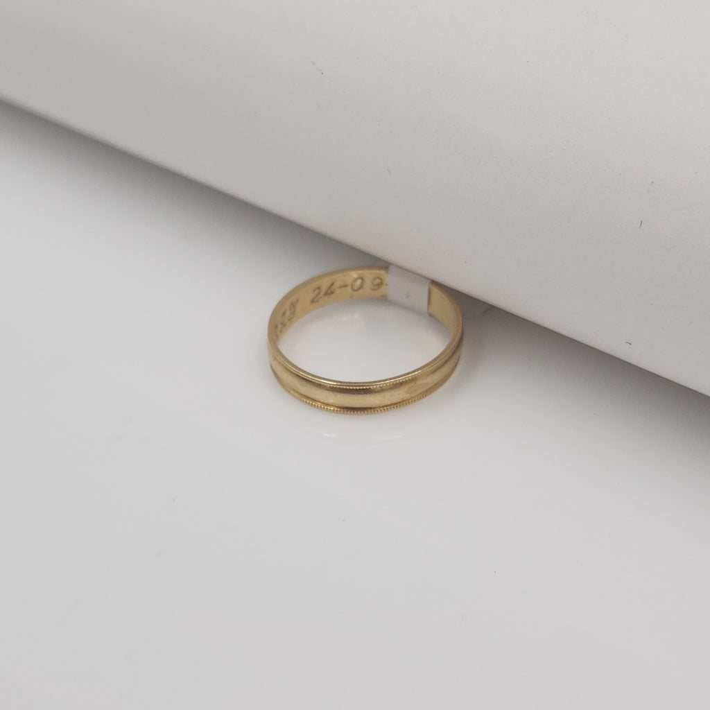 ARGOLLA ORO 14 K 2.2 GRMS (SEMINUEVO)