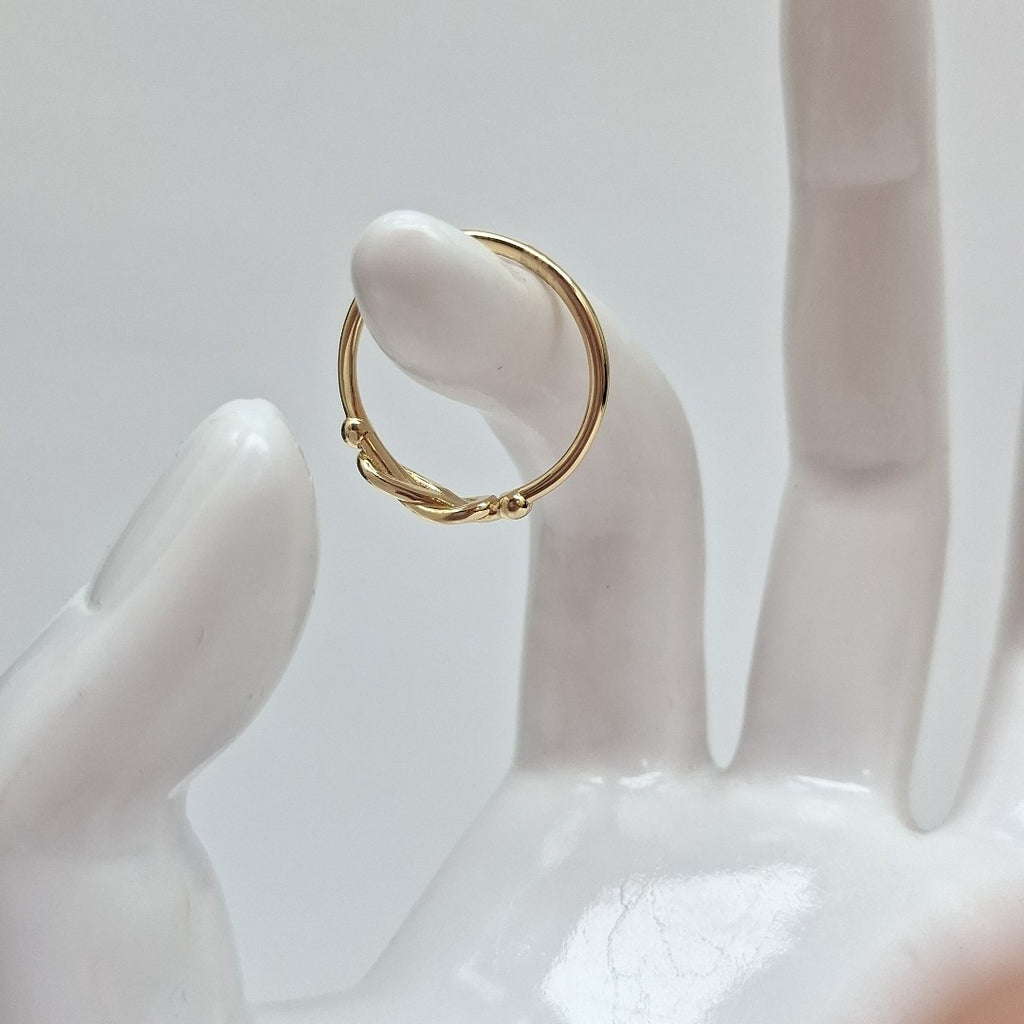 ANILLOS DAMA ORO 14K 2 (NUEVO)