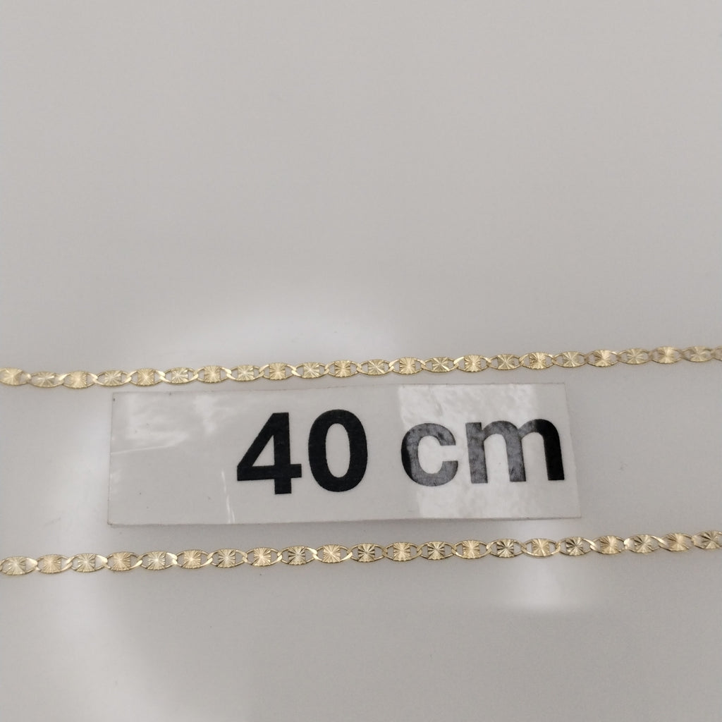 CADENA ORO COMBINADO 10 K 1.4 GRMS (SEMINUEVO)
