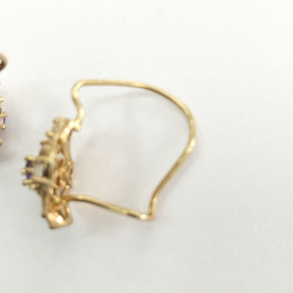 ARETES PAR ORO 10 K 1.3 GRMS (SEMINUEVO)