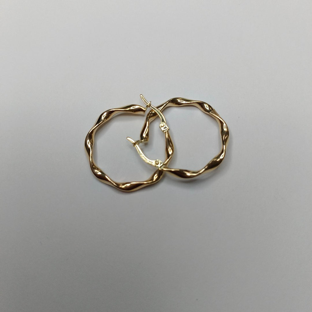 ARRACADAS ORO 14K 1.5 (NUEVO)