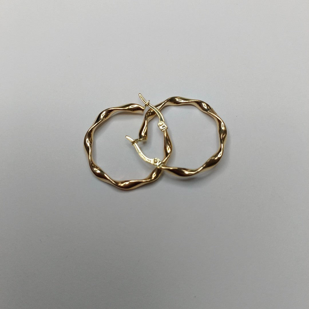 ARRACADAS ORO 14K 1.5 (NUEVO)