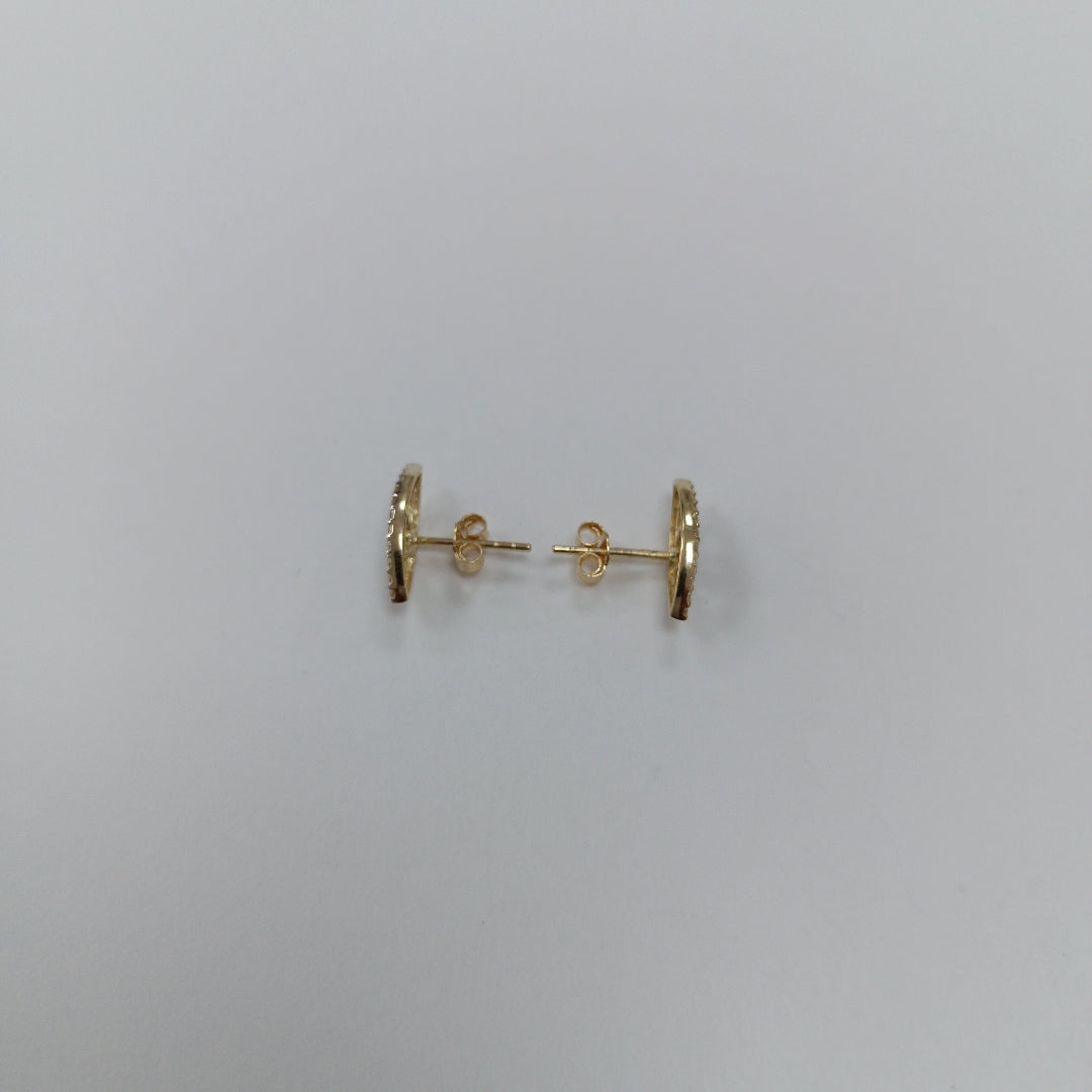 BROQUELES ORO 14K 1.5 (NUEVO)