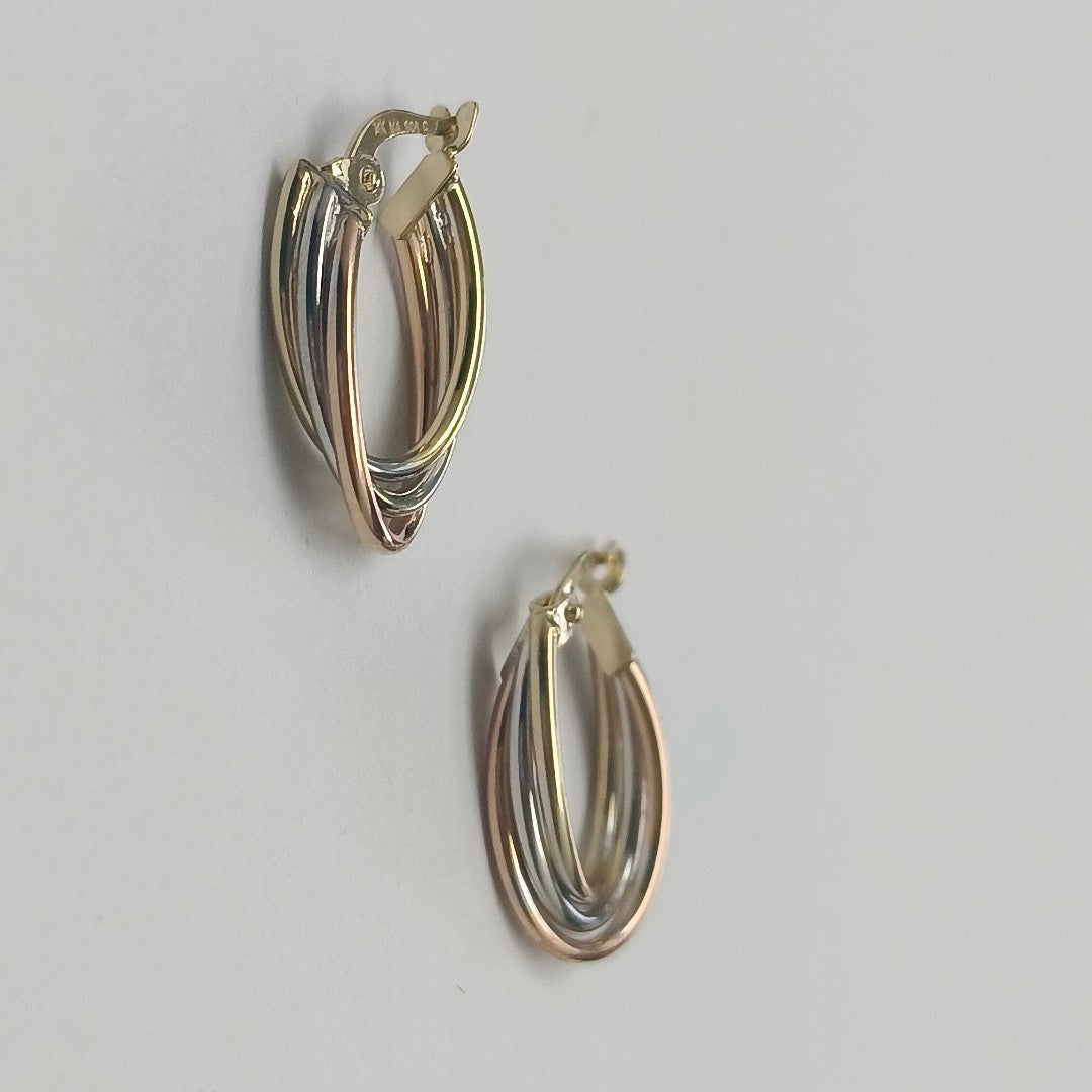 ARRACADAS ORO 14K 1.5 (NUEVO)