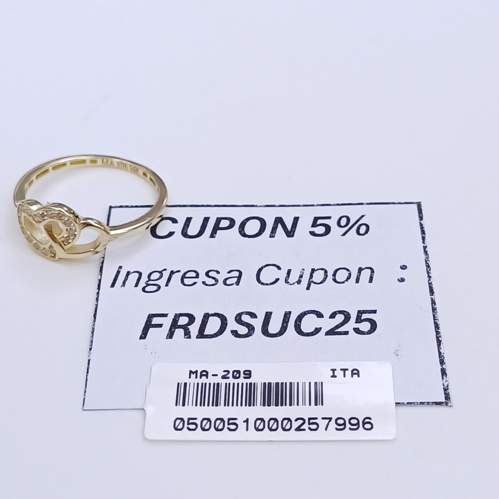 ANILLOS DAMA ORO 14K 1.5 (NUEVO)