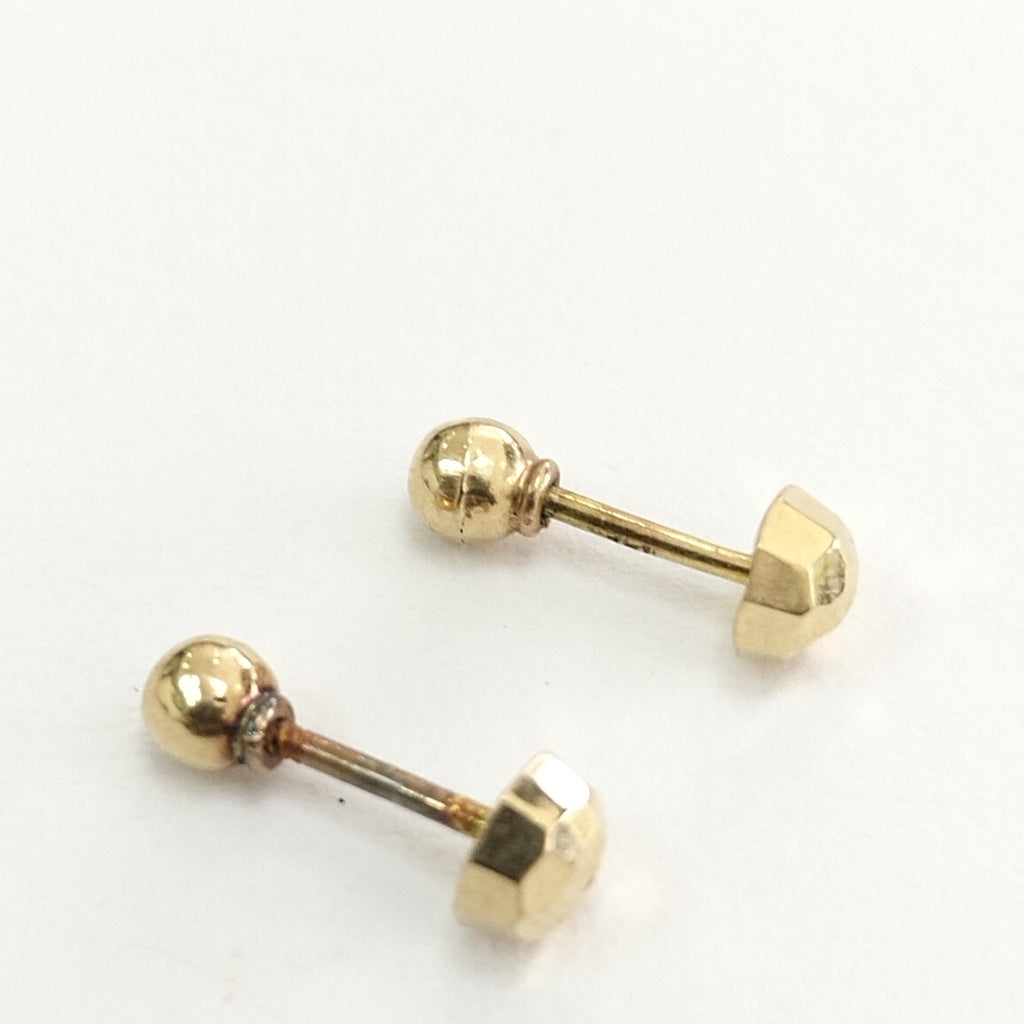BROQUELES PAR ORO 10 K 0.5 GRMS (SEMINUEVO)