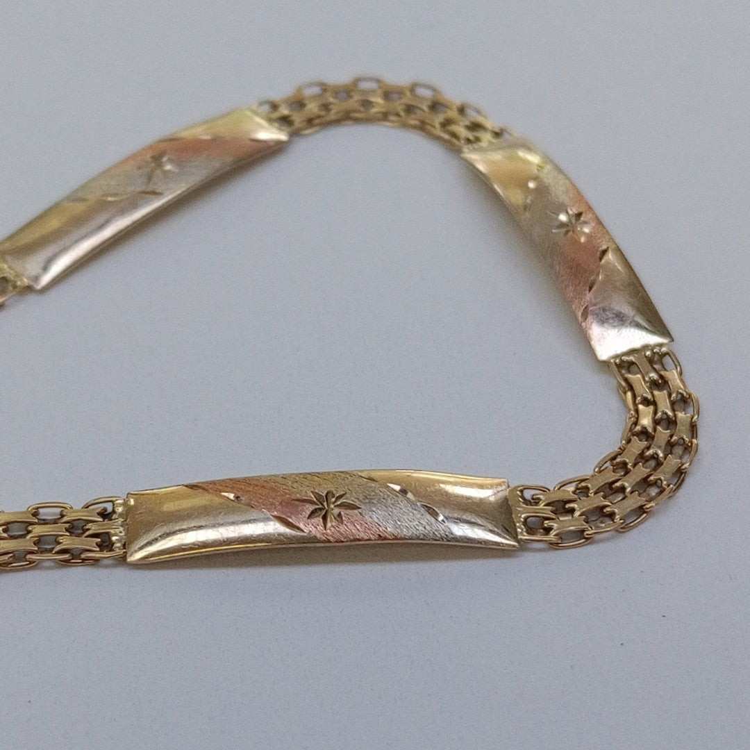 PULSERA ORO 10 K 4.2 GRMS (SEMINUEVO)