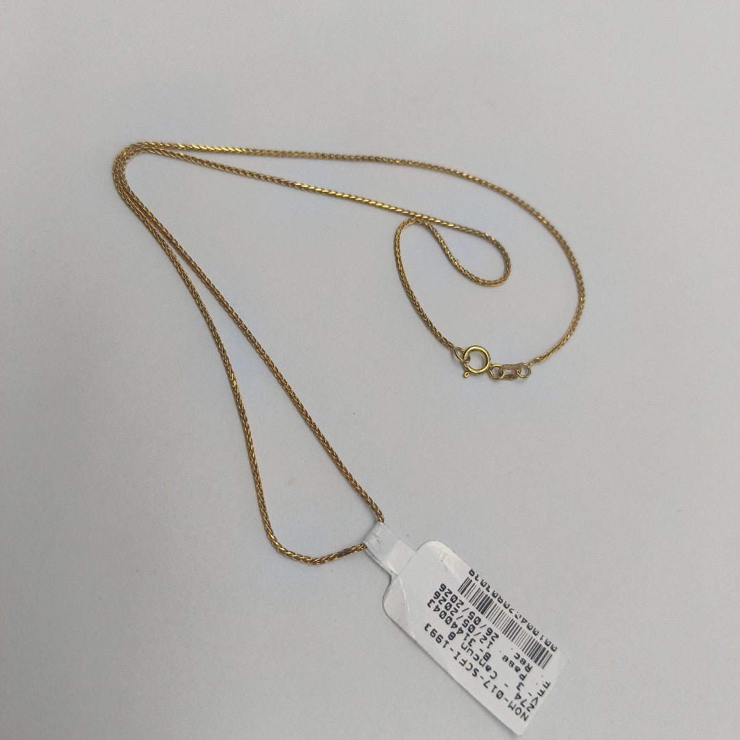 CADENA ORO 14 K 2.3 GRMS (SEMINUEVO)