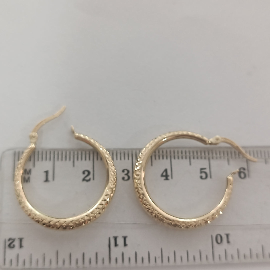 ARRACADAS ORO 14K 2.2 (NUEVO)
