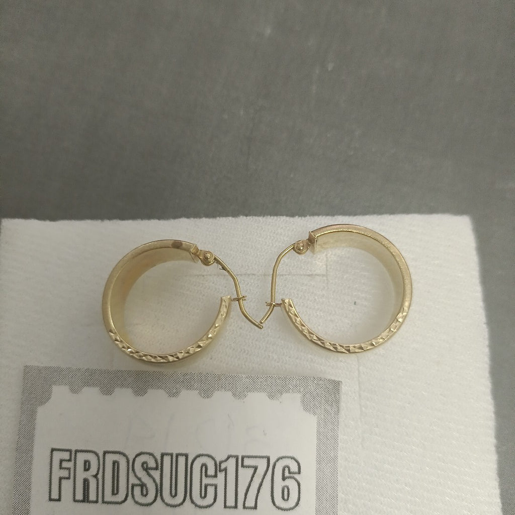 ARRACADAS PAR ORO 14 K 3.6 GRMS (SEMINUEVO)