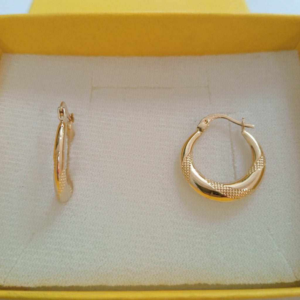 ARRACADAS ORO 14K 1.7 (NUEVO)