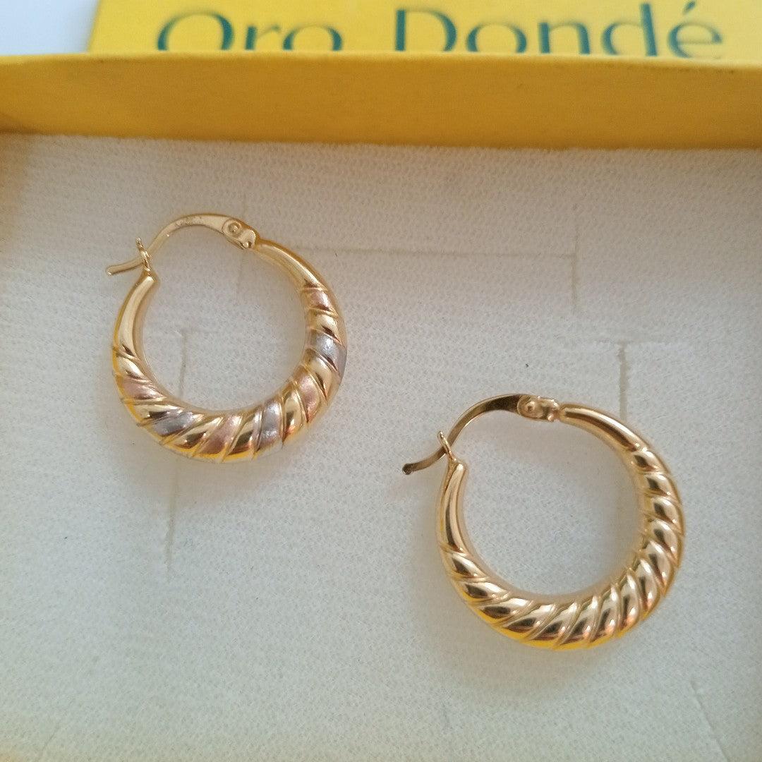 ARRACADAS ORO 14K 1.9 (NUEVO)