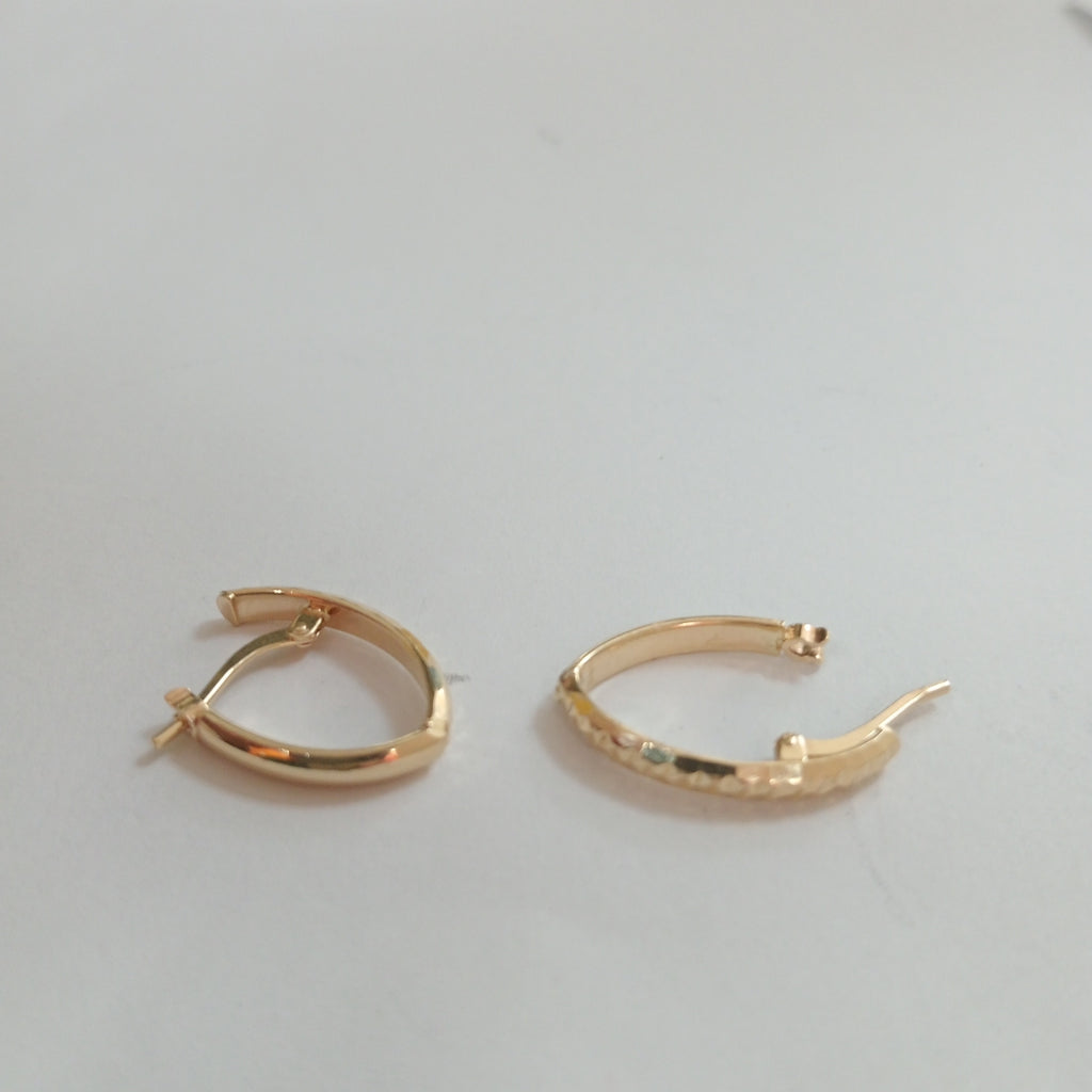 ARRACADAS ORO 14K 1.4 (NUEVO)