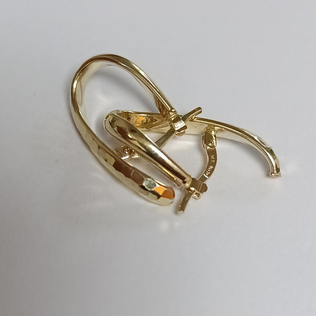 ARRACADAS ORO 14K 1.5 (NUEVO)
