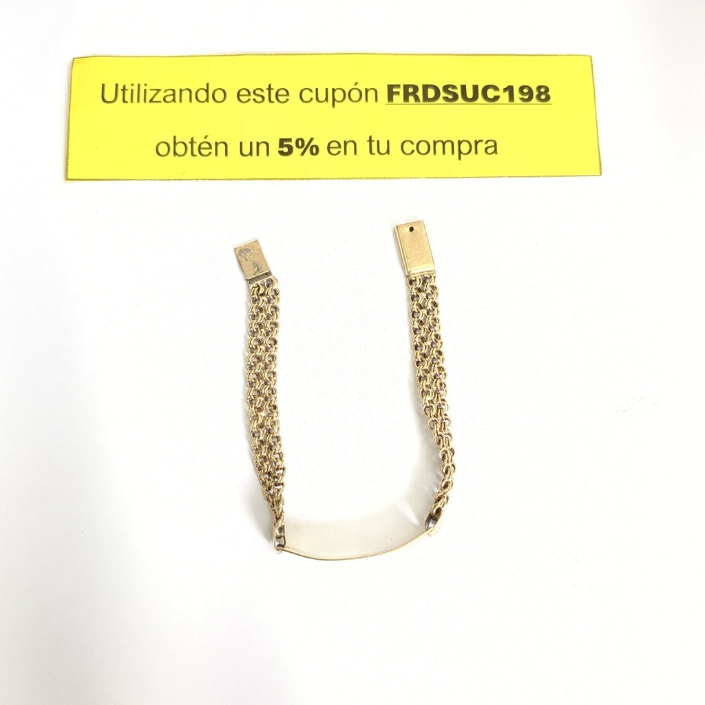 ESCLAVA ORO 10 K 8.2 GRMS (SEMINUEVO)