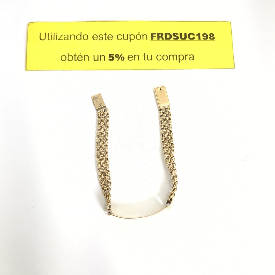 ESCLAVA ORO 10 K 8.2 GRMS (SEMINUEVO)