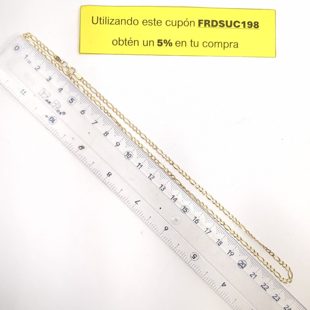 CADENA ORO 10 K 3.9 GRMS (SEMINUEVO)