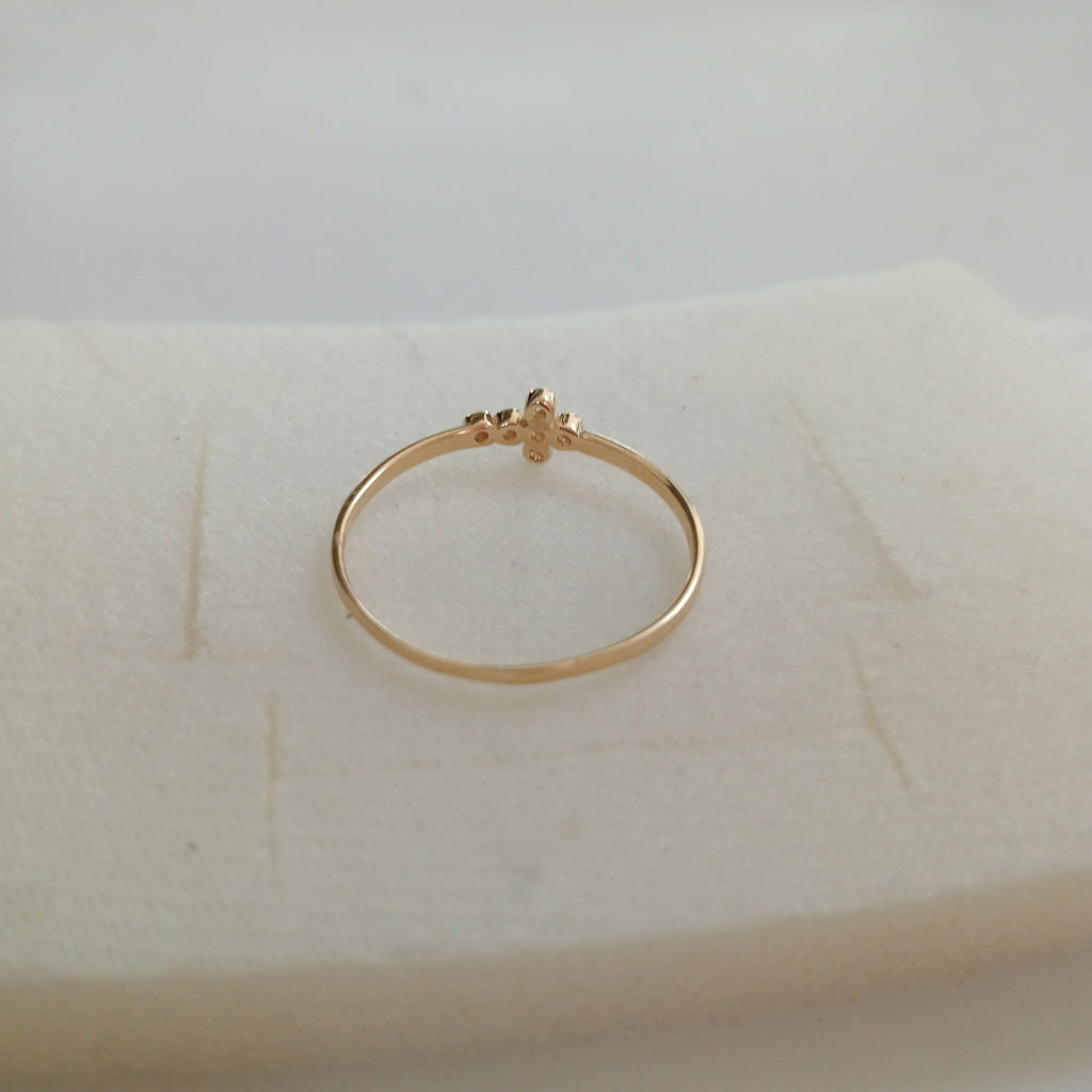 ANILLOS DAMA ORO 14K 0.8 (NUEVO)
