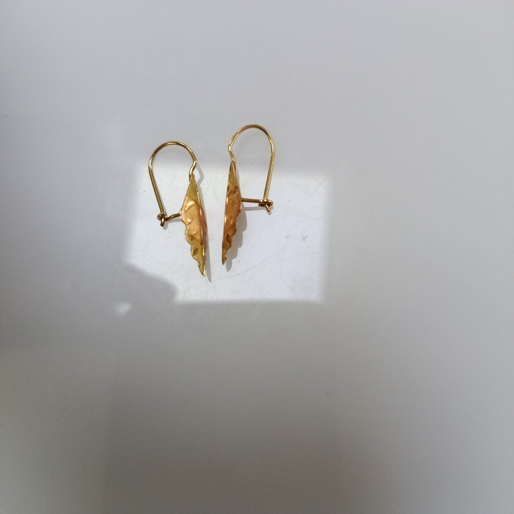 ARETES PAR ORO 14 K 0,90 GRMS (SEMINUEVO)