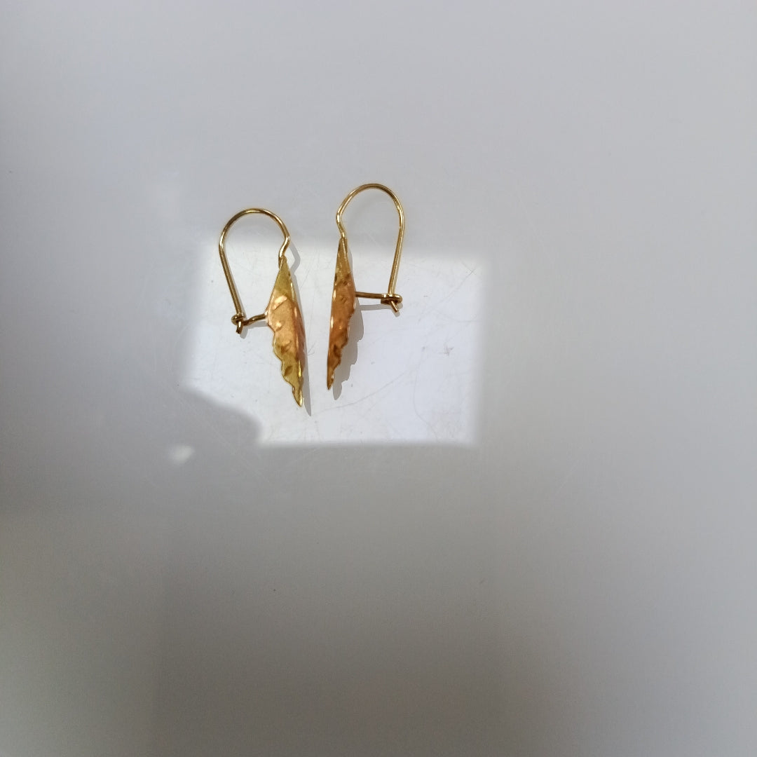 ARETES PAR ORO 14 K 0,90 GRMS (SEMINUEVO)