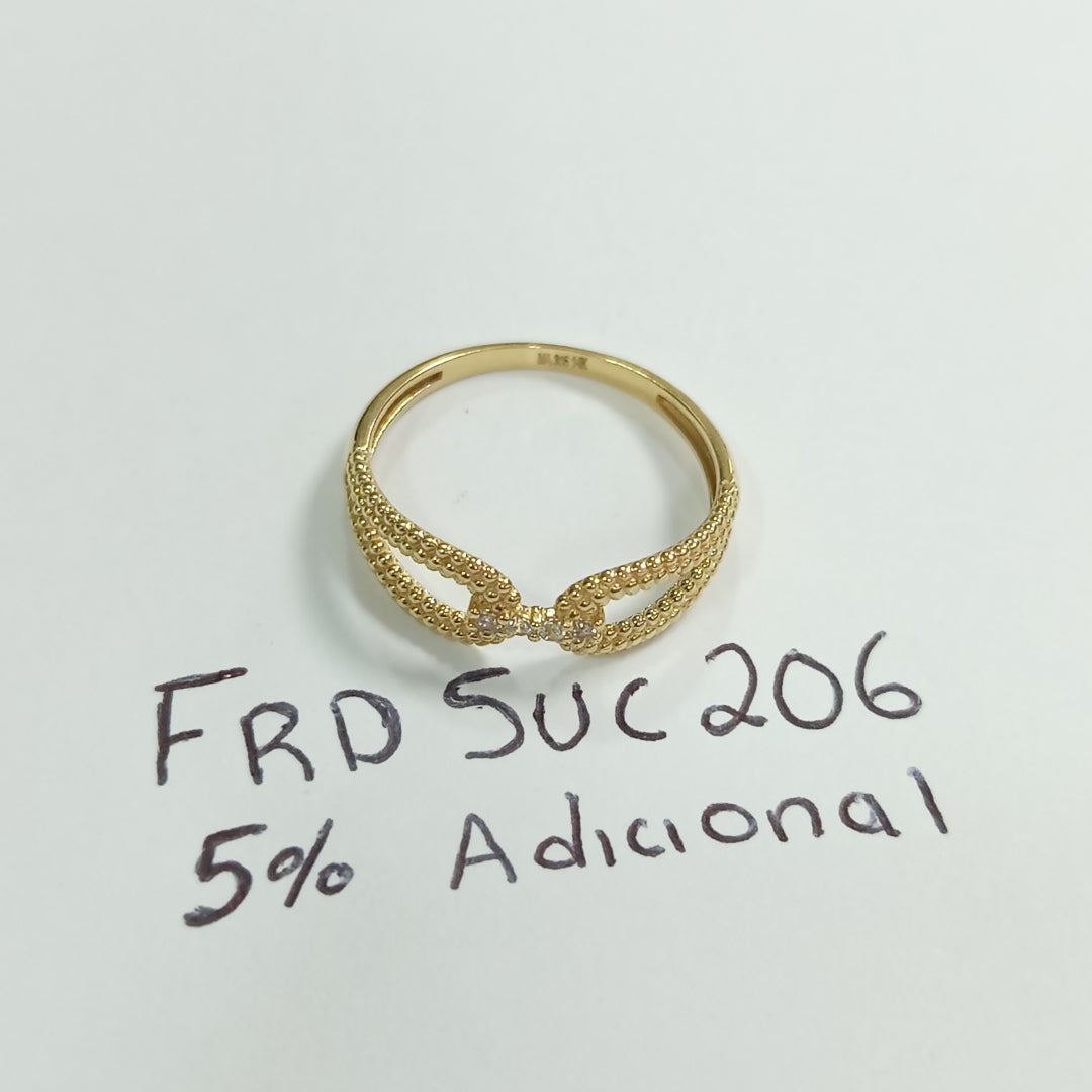 ANILLOS DAMA ORO 14K 2 (NUEVO)