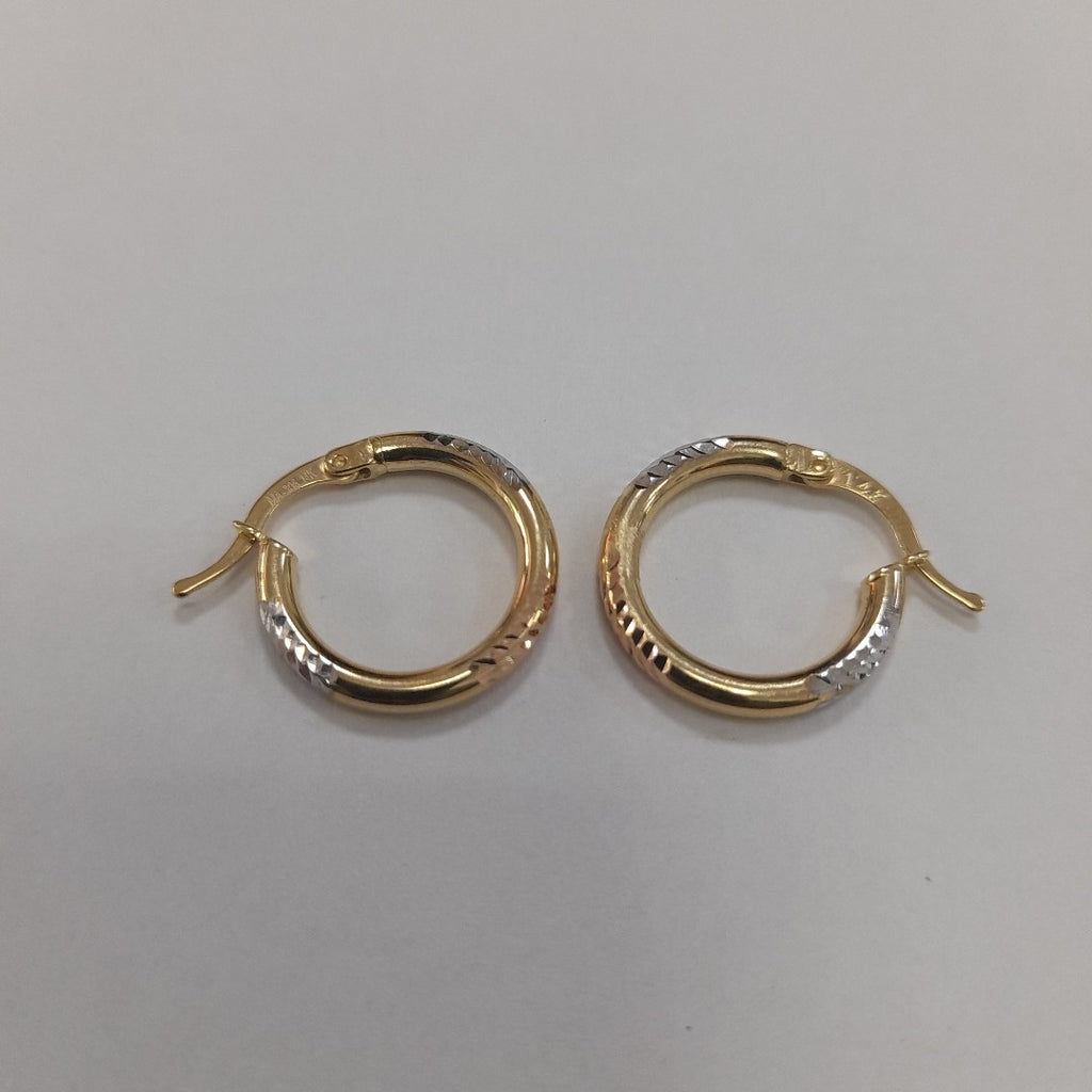 ARRACADAS ORO 14K 1.6 (NUEVO)