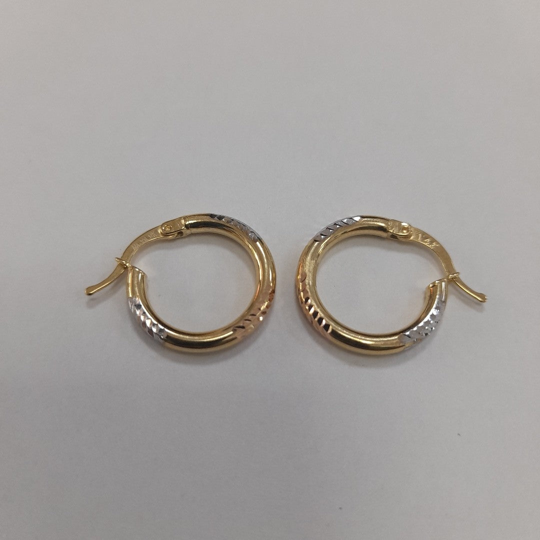 ARRACADAS ORO 14K 1.6 (NUEVO)
