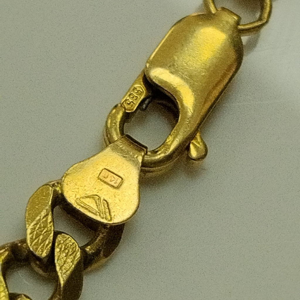 CADENA ORO COMBINADO 14 K 30.2 GRMS (SEMINUEVO)