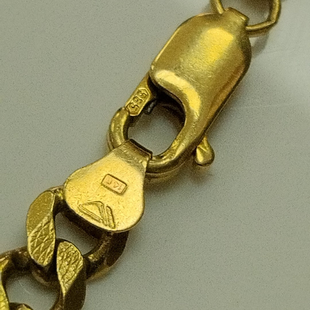 CADENA ORO COMBINADO 14 K 30.2 GRMS (SEMINUEVO)