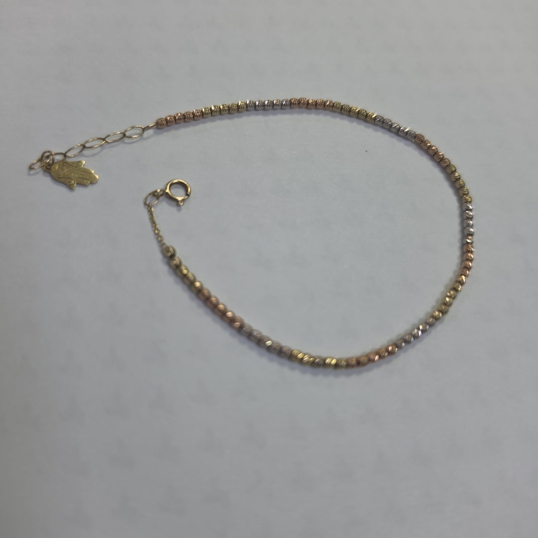 PULSERA ORO, ORO COMBINADO 14 K 2.8 GRMS (SEMINUEVO)
