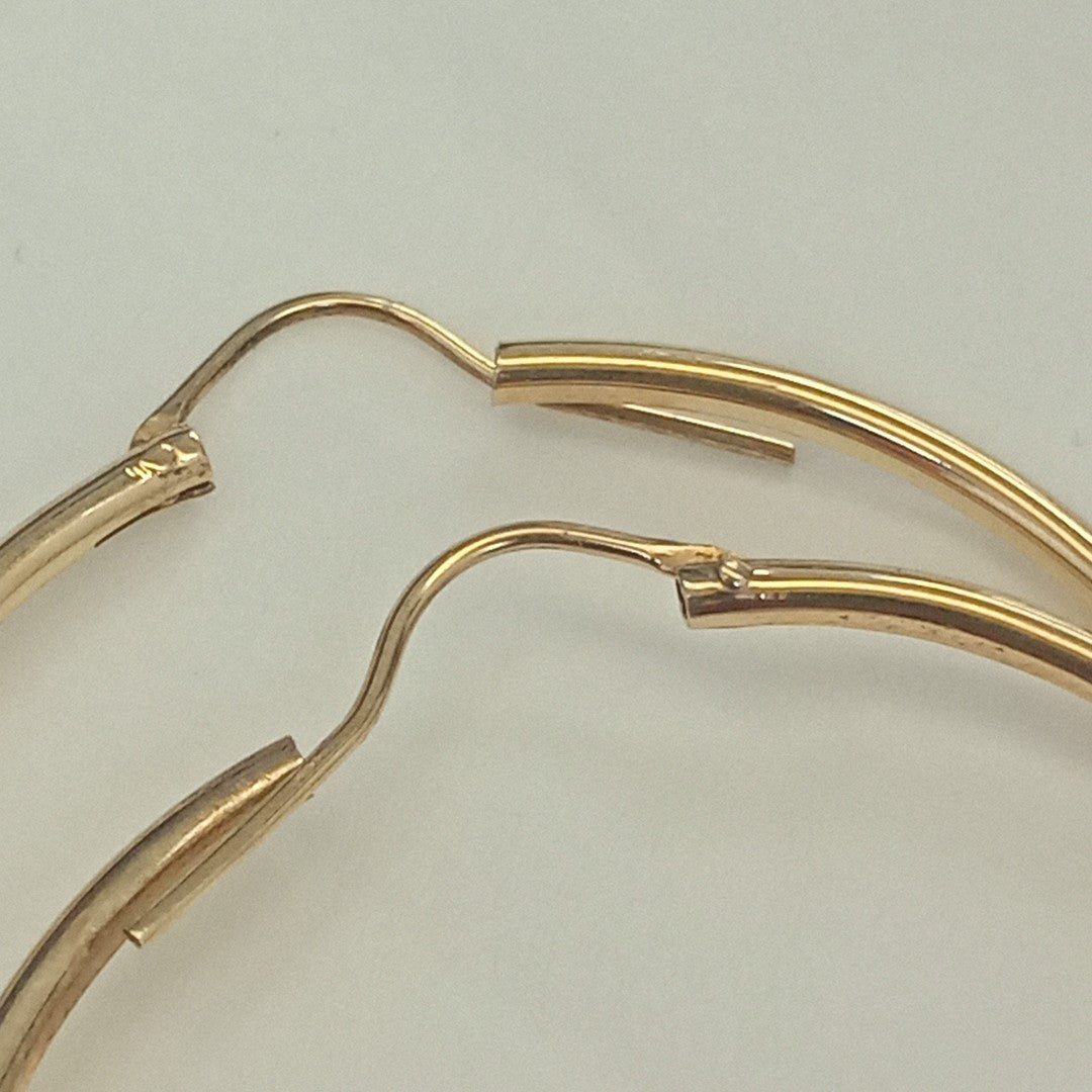 ARRACADAS PAR ORO 14 K 3.3 GRMS (SEMINUEVO)