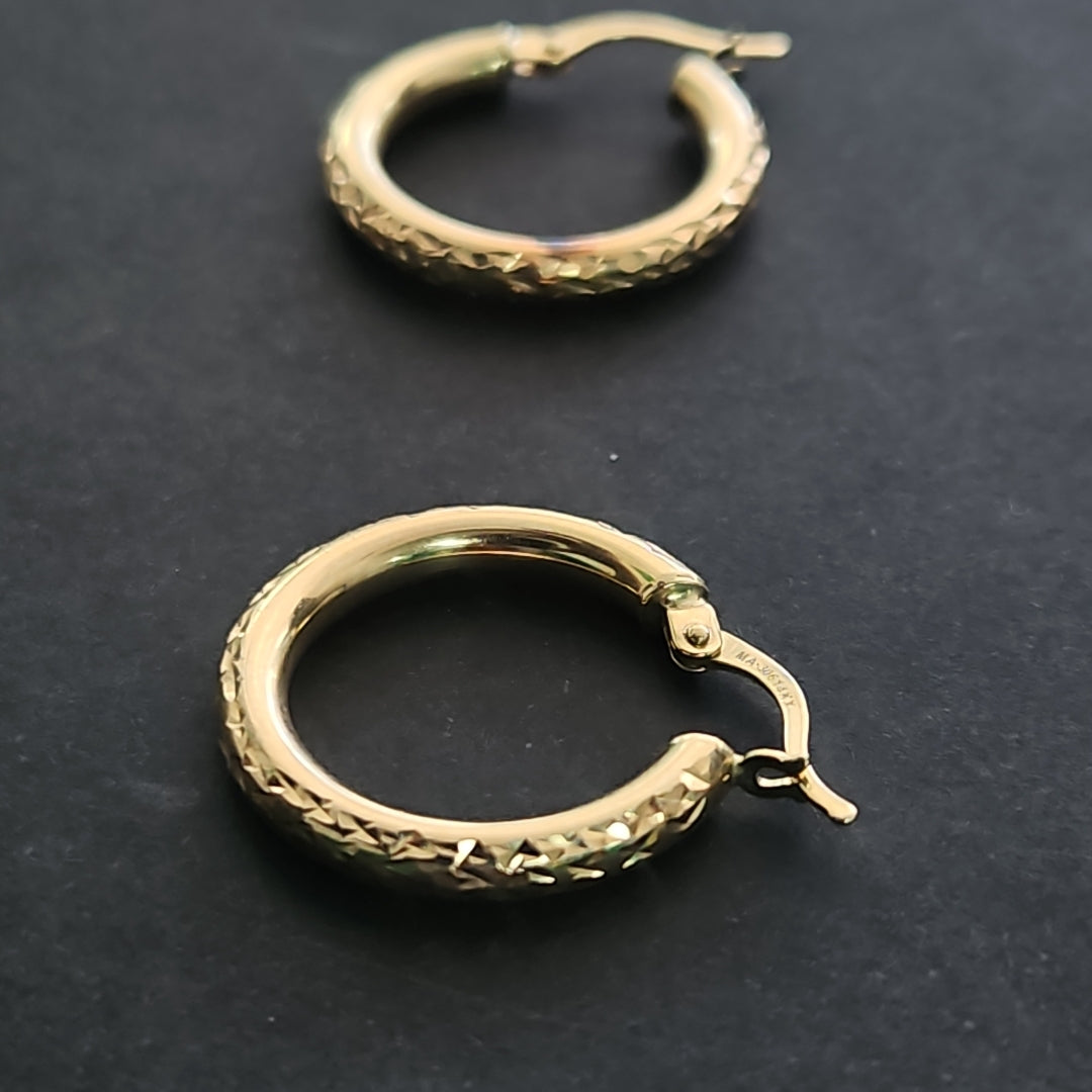ARRACADAS PAR ORO 14 K 4,00 GRMS (SEMINUEVO)