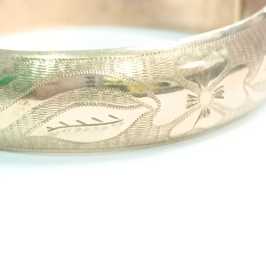 PULSERA RIGIDA ORO 8 K 24,60 GRMS (SEMINUEVO)
