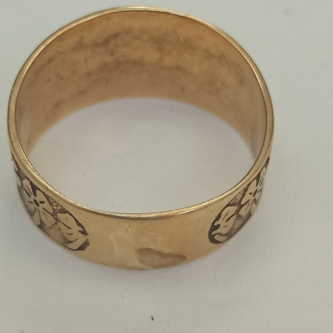 ARGOLLA DE LA SUERTE ORO 14 K 5,10 GRMS (SEMINUEVO)