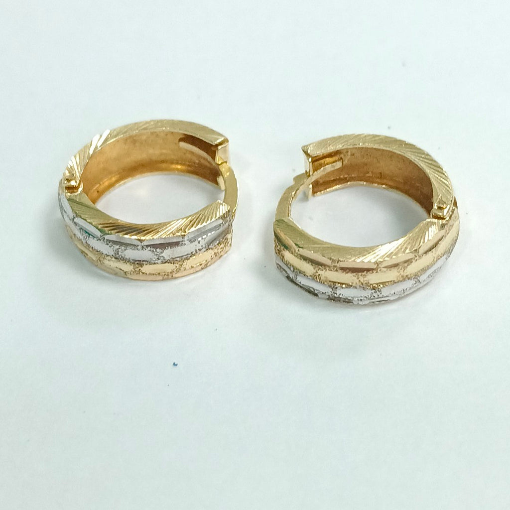 ARRACADAS PAR ORO 14 K 2 GRMS (SEMINUEVO)