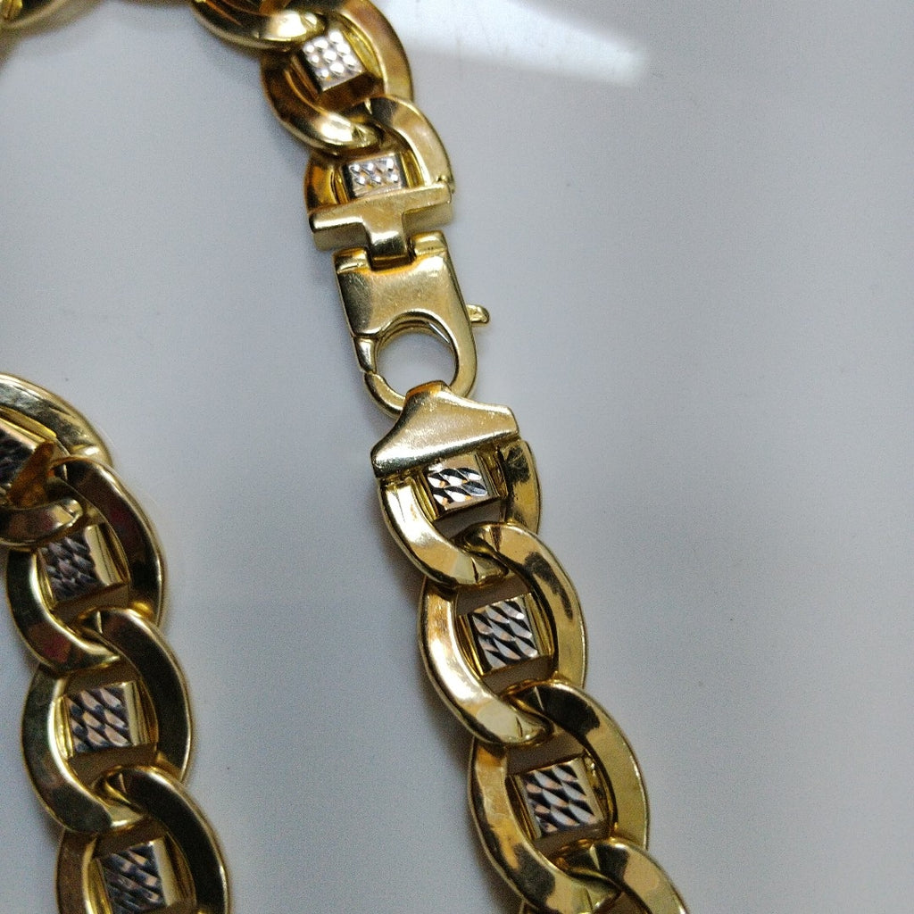 CADENA ORO, RODIADO 10 K 54.4 GRMS (SEMINUEVO)