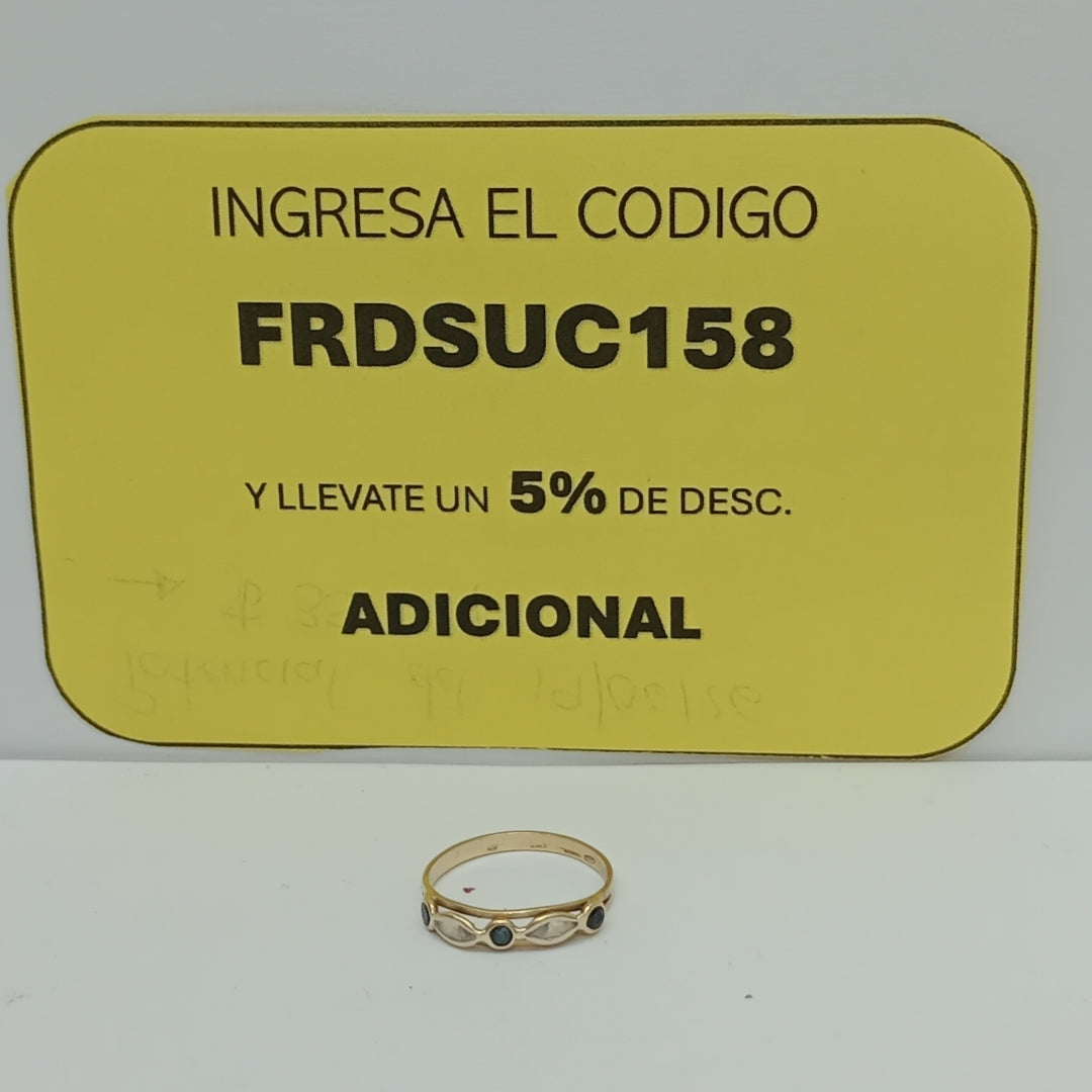 ANILLITO ORO 18 K 1,30 GRMS (SEMINUEVO)