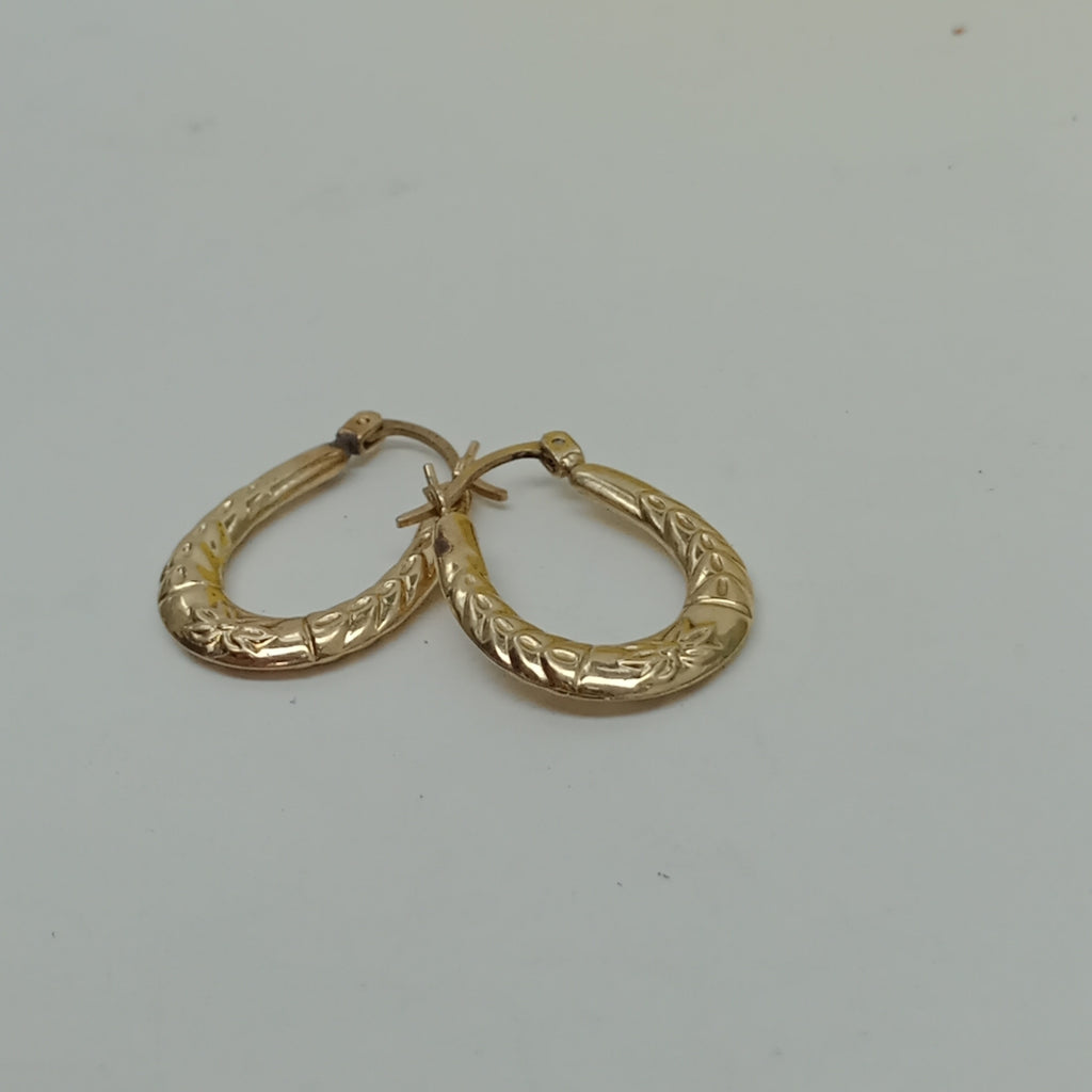 ARETES PAR ORO 10 K 1,30 GRMS (SEMINUEVO)