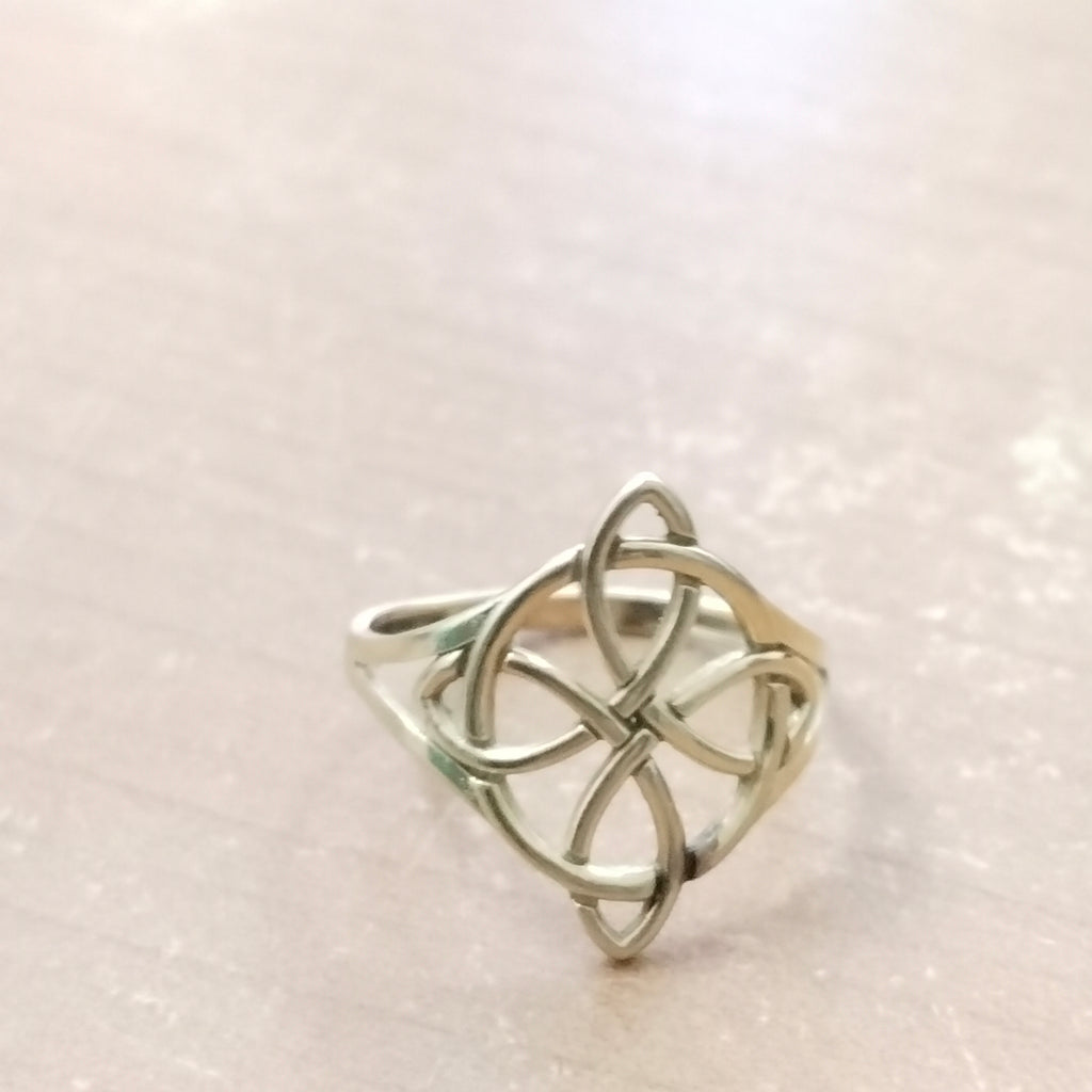 ANILLO ORO 14 K 2.3 GRMS (SEMINUEVO)