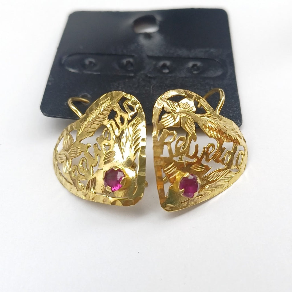 ARETES PAR ORO 10 K 2.5 GRMS (SEMINUEVO)