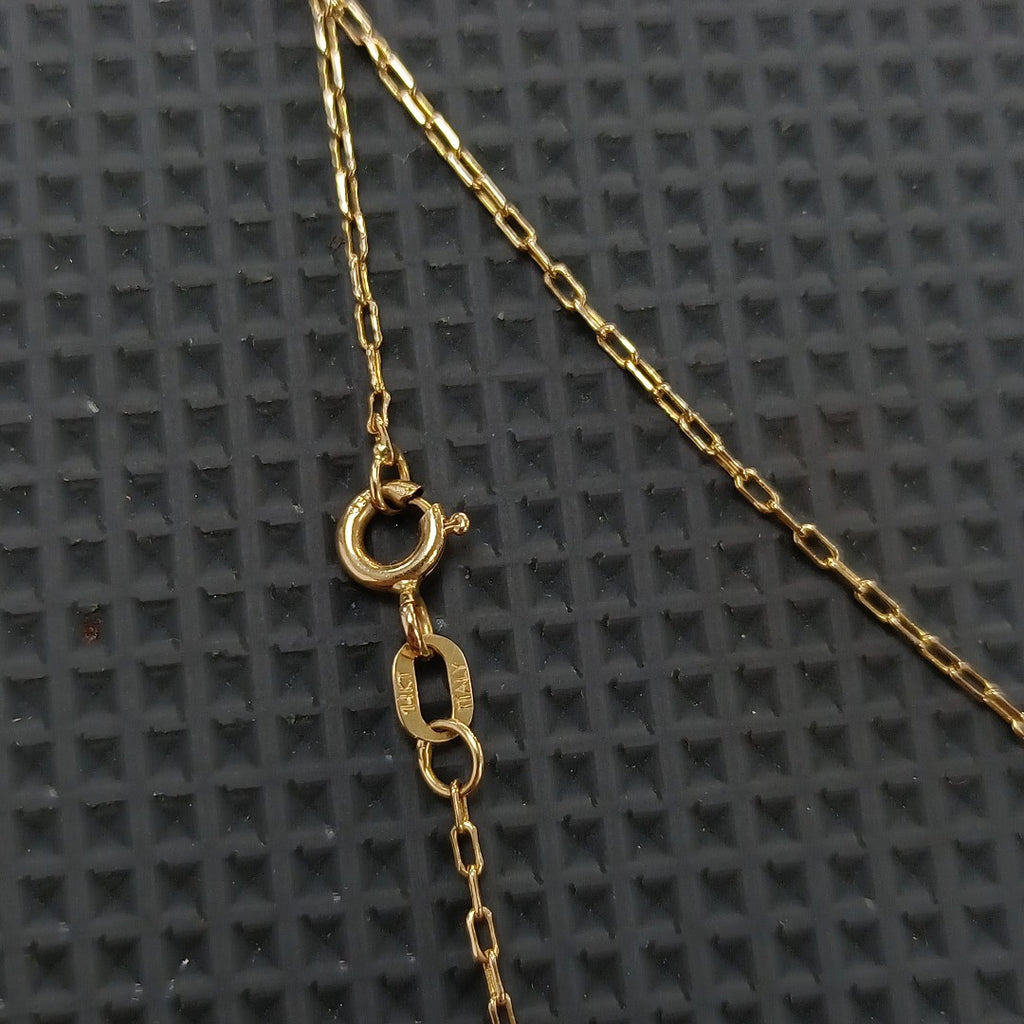 CADENA, DIJE ORO 14 K 3.4 GRMS (SEMINUEVO)