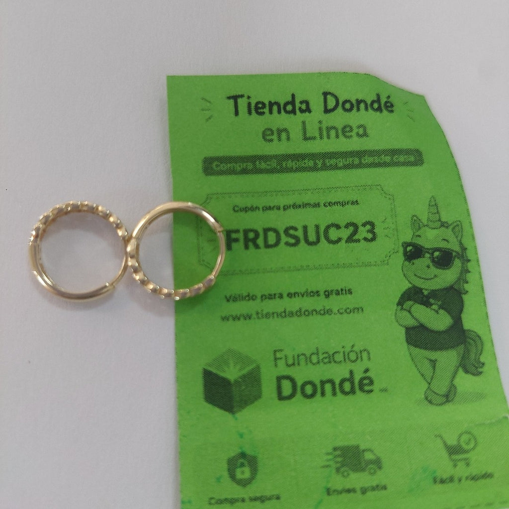 HUGGIES ORO 14K 1.3 (NUEVO)
