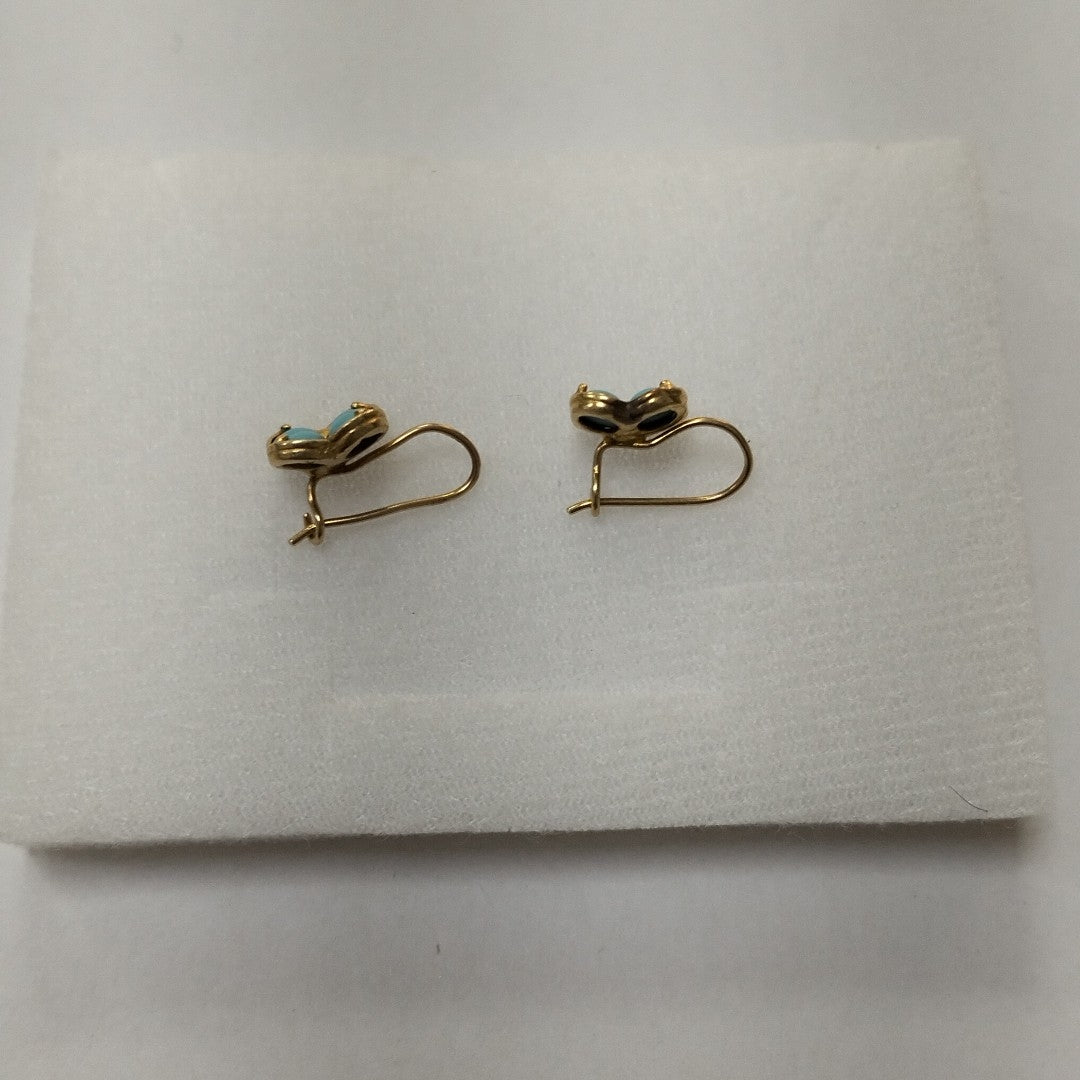 ARETES PAR ORO 14 K 1.9 GRMS (SEMINUEVO)