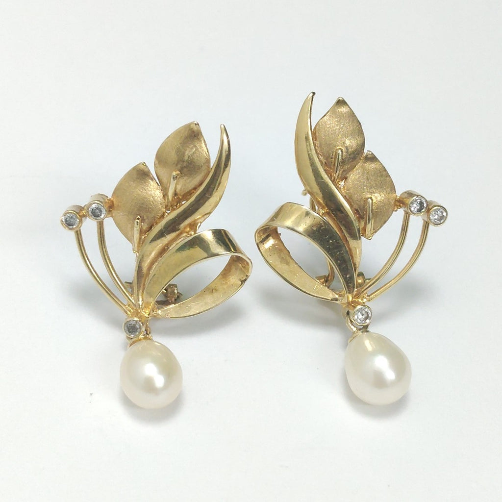 ARETES PAR ORO 14 K 6 GRMS (SEMINUEVO)