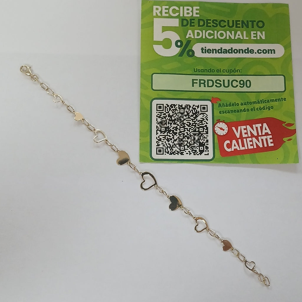 PULSERAS DAMA ORO 14K 2.5 (NUEVO)