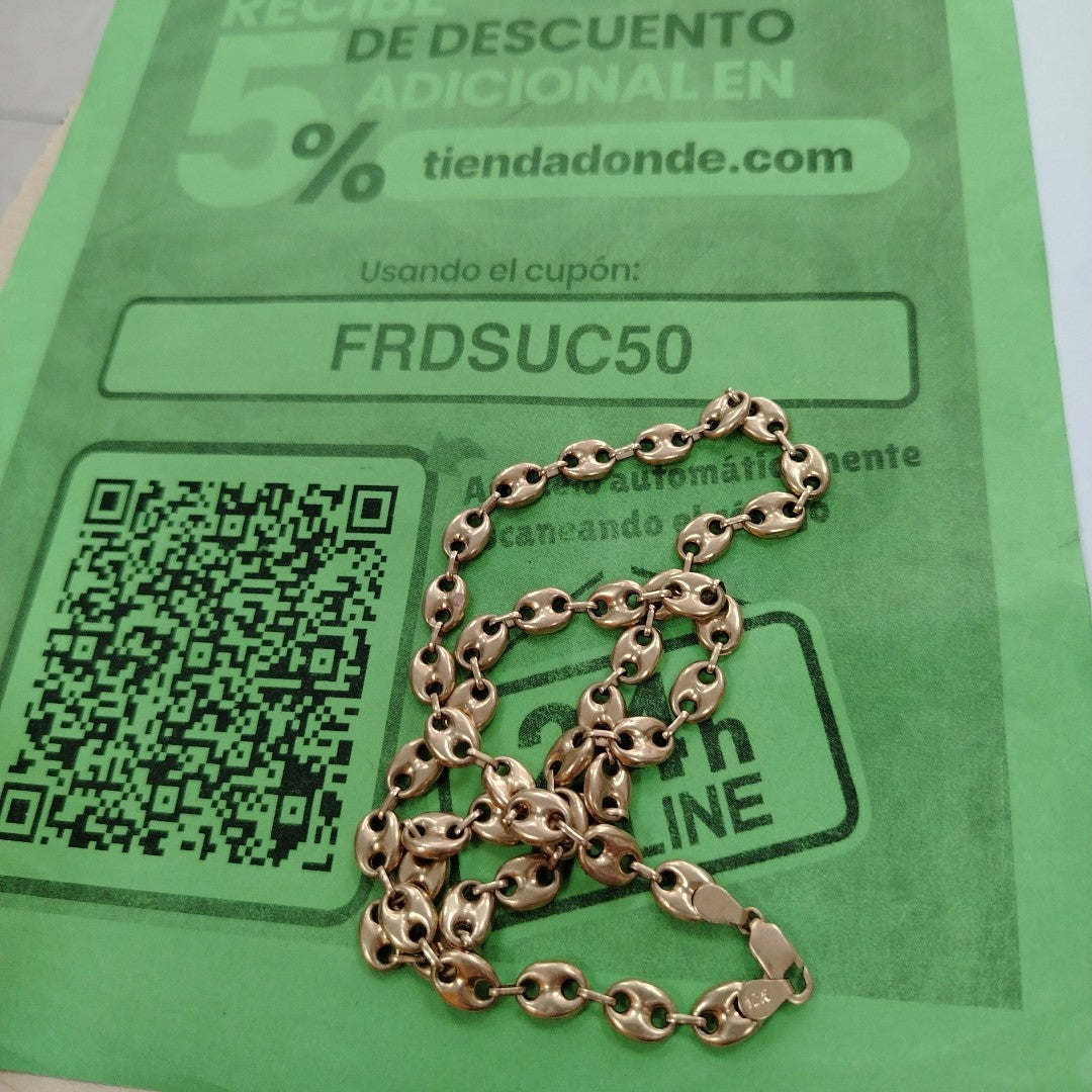 CADENA ORO 18 K 22,70 GRMS (SEMINUEVO)