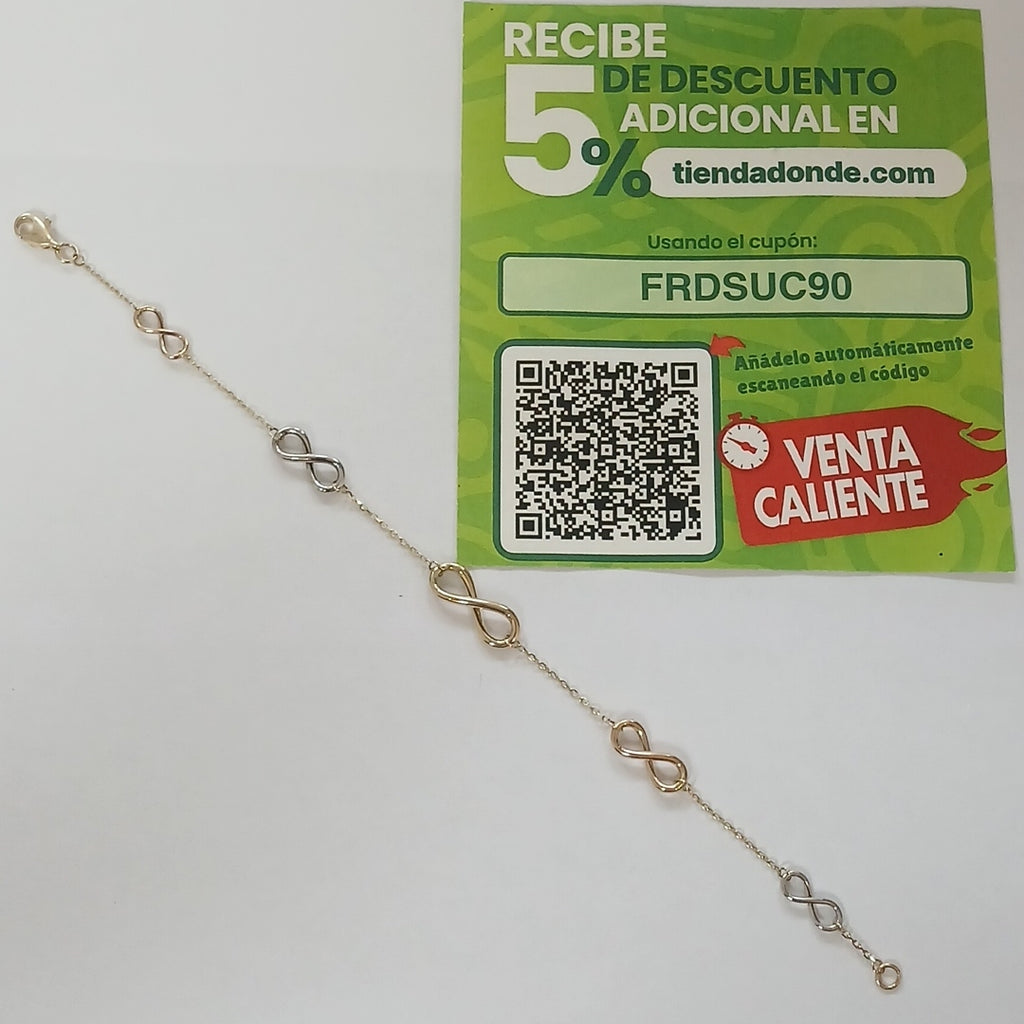 PULSERAS DAMA ORO 14K 1.6 (NUEVO)