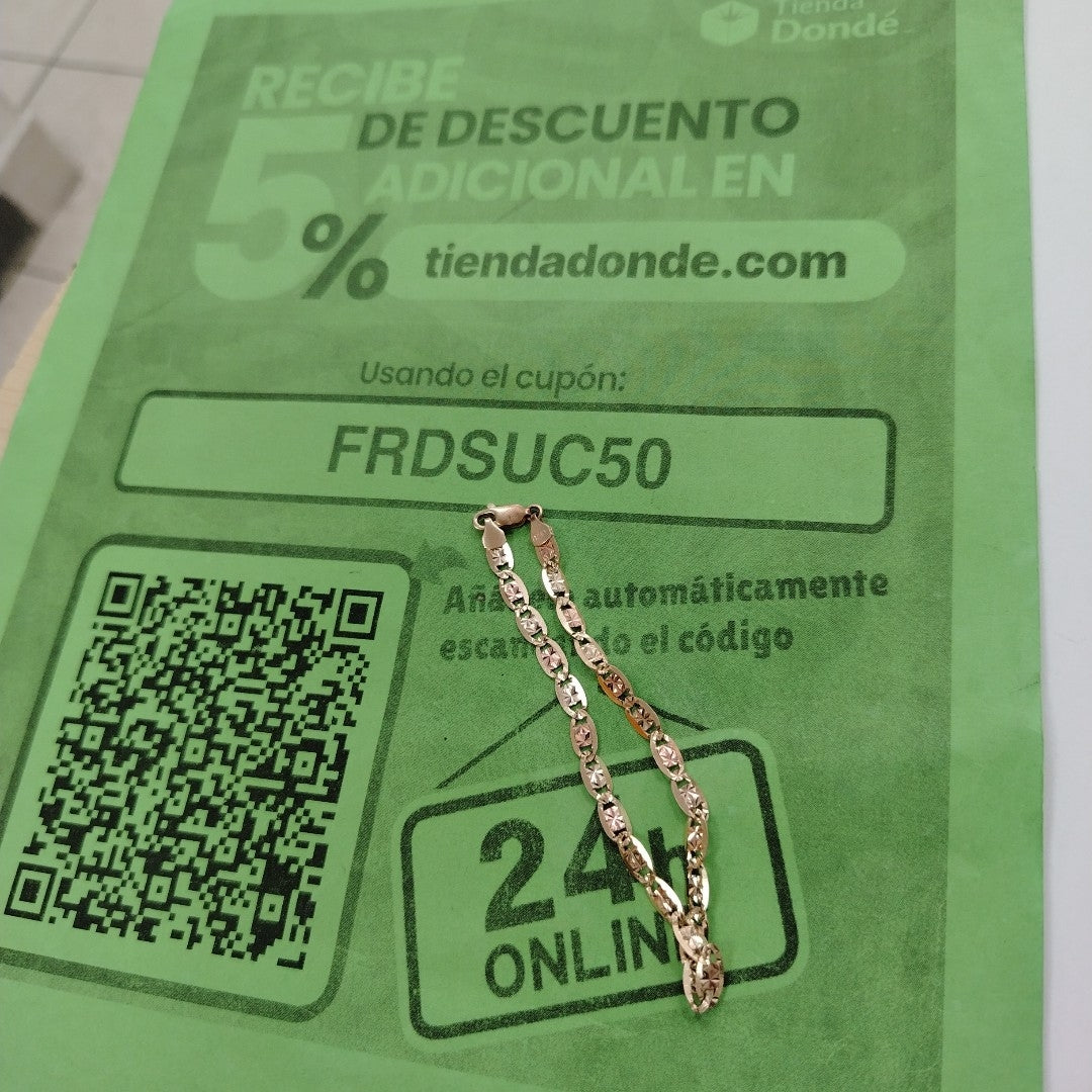 PULSERA ORO 10 K 5,00 GRMS (SEMINUEVO)