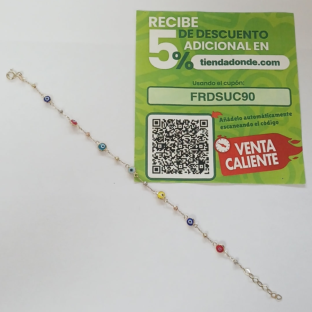 PULSERAS DAMA ORO 14K 1.6 (NUEVO)