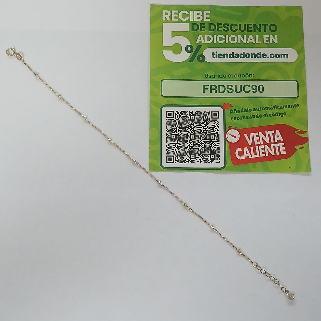 PULSERAS DAMA ORO 14K 1.1 (NUEVO)